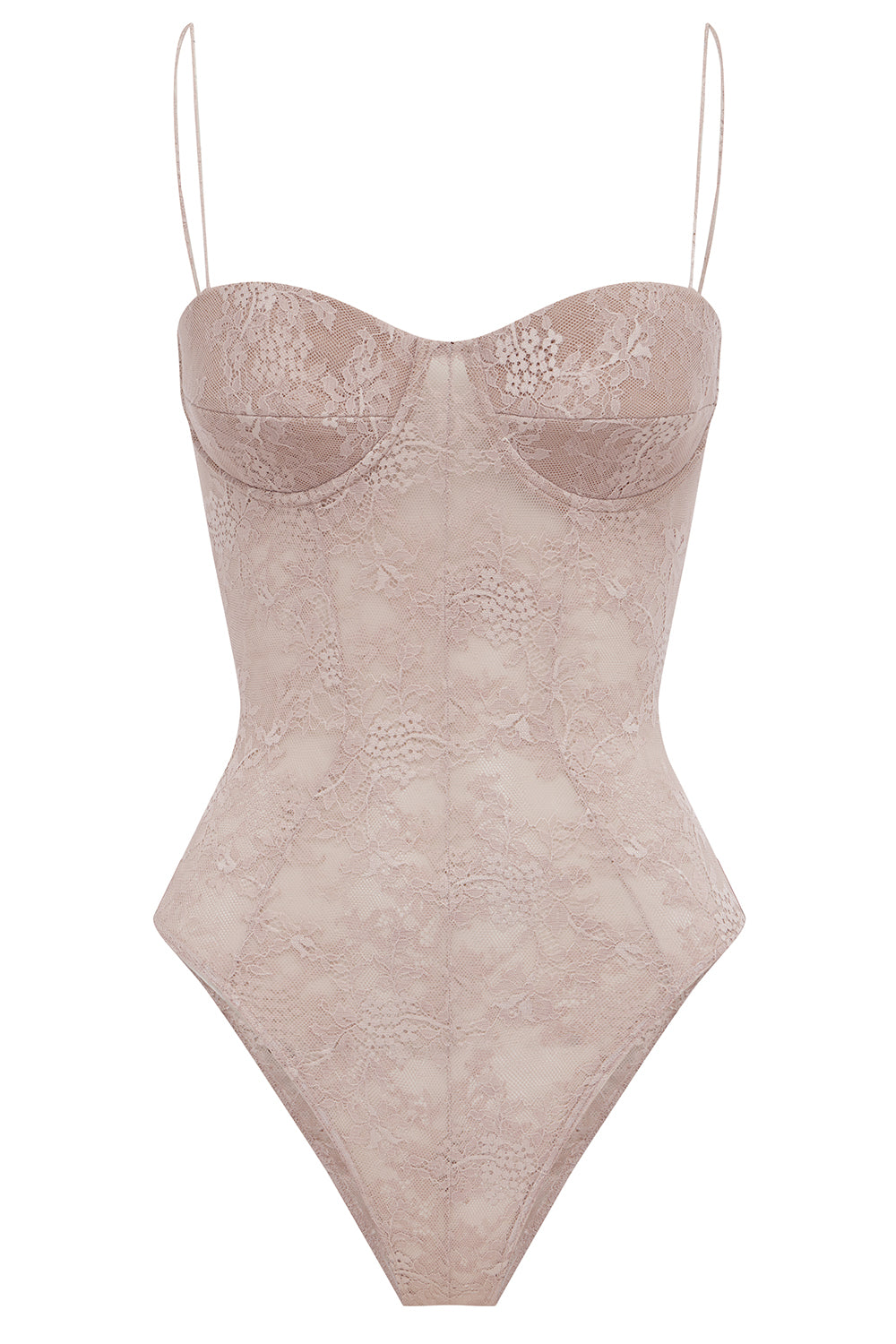 Cupped Lace Bodysuit