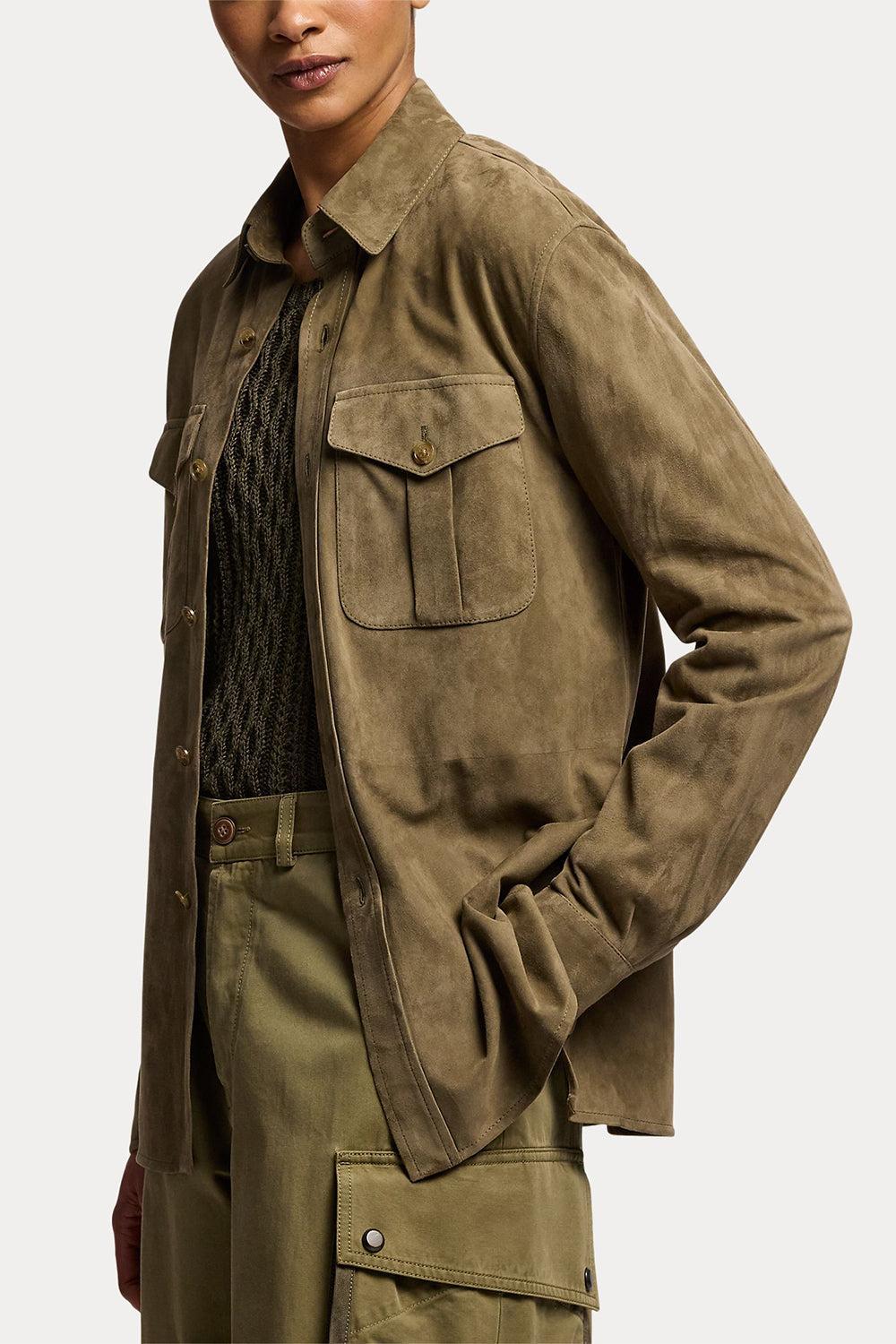 Landry Long Sleeve Shirt-BROWN-2-CLOTHINGTOPBLOUSE-RALPH LAUREN