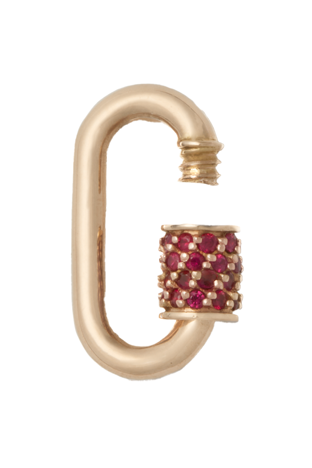 Ruby Stoned Babylock-YELLOW GOLD-JEWELRYFINE JEWELPENDANT-MARLA AARON