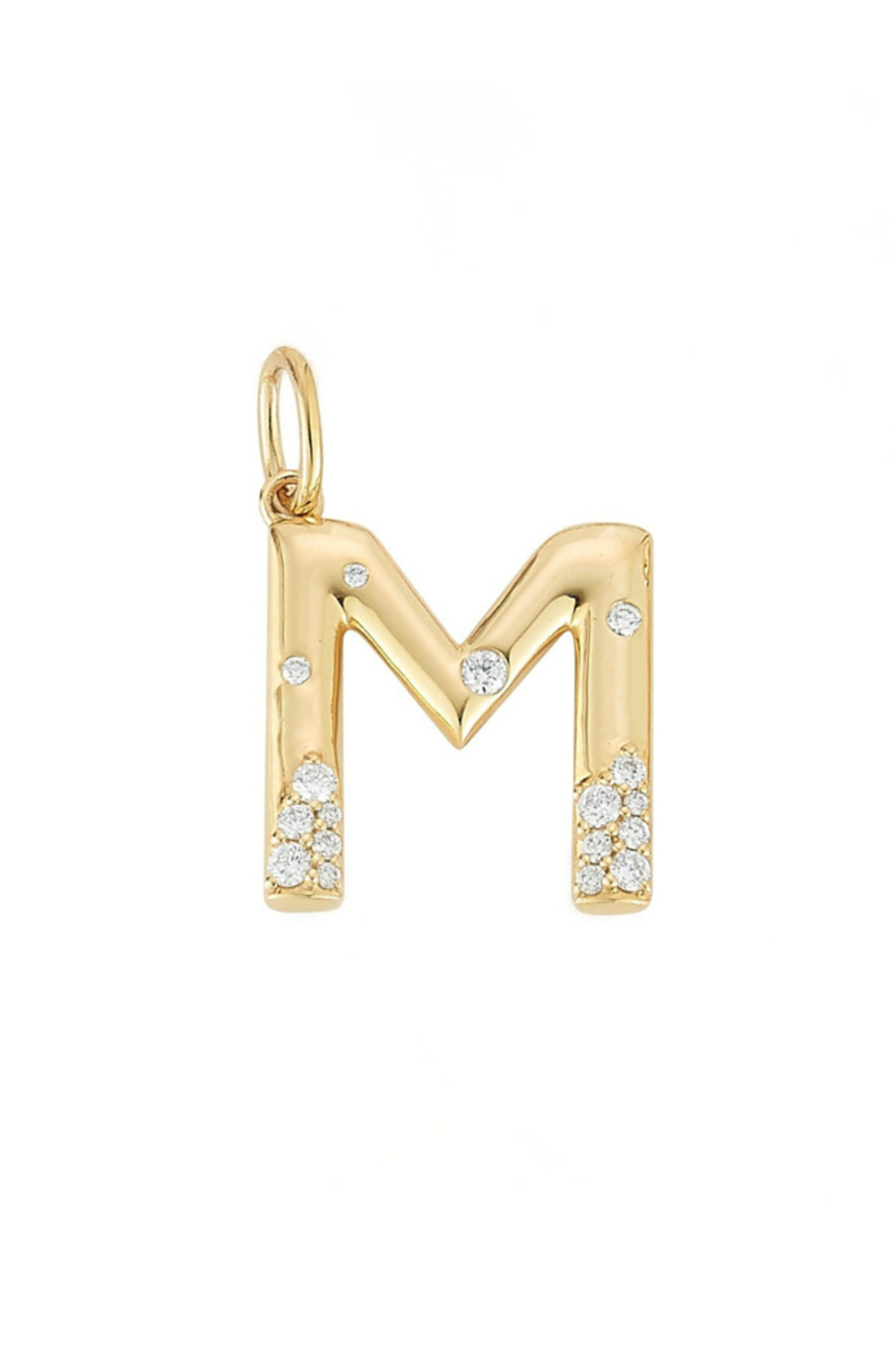 Diamond Cynthia Rose Initial Charm