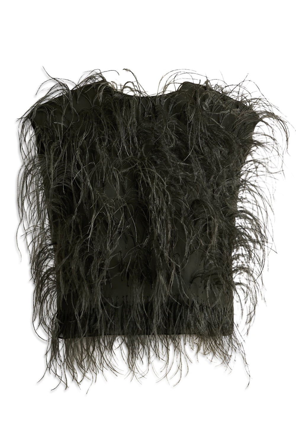 Sleeveless Feather Top