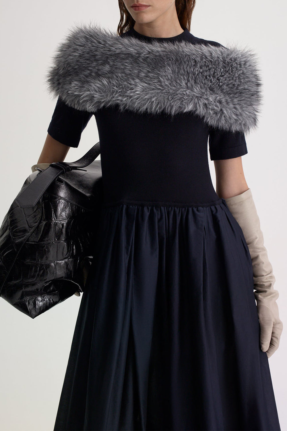 Short Sleeve Sweater Dress