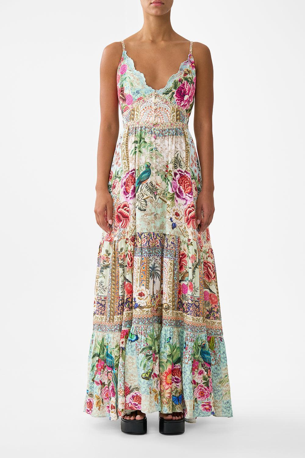 Tiered Bodice Dress-SULTQUEN-XS-CLOTHINGDRESSCASUAL-CAMILLA