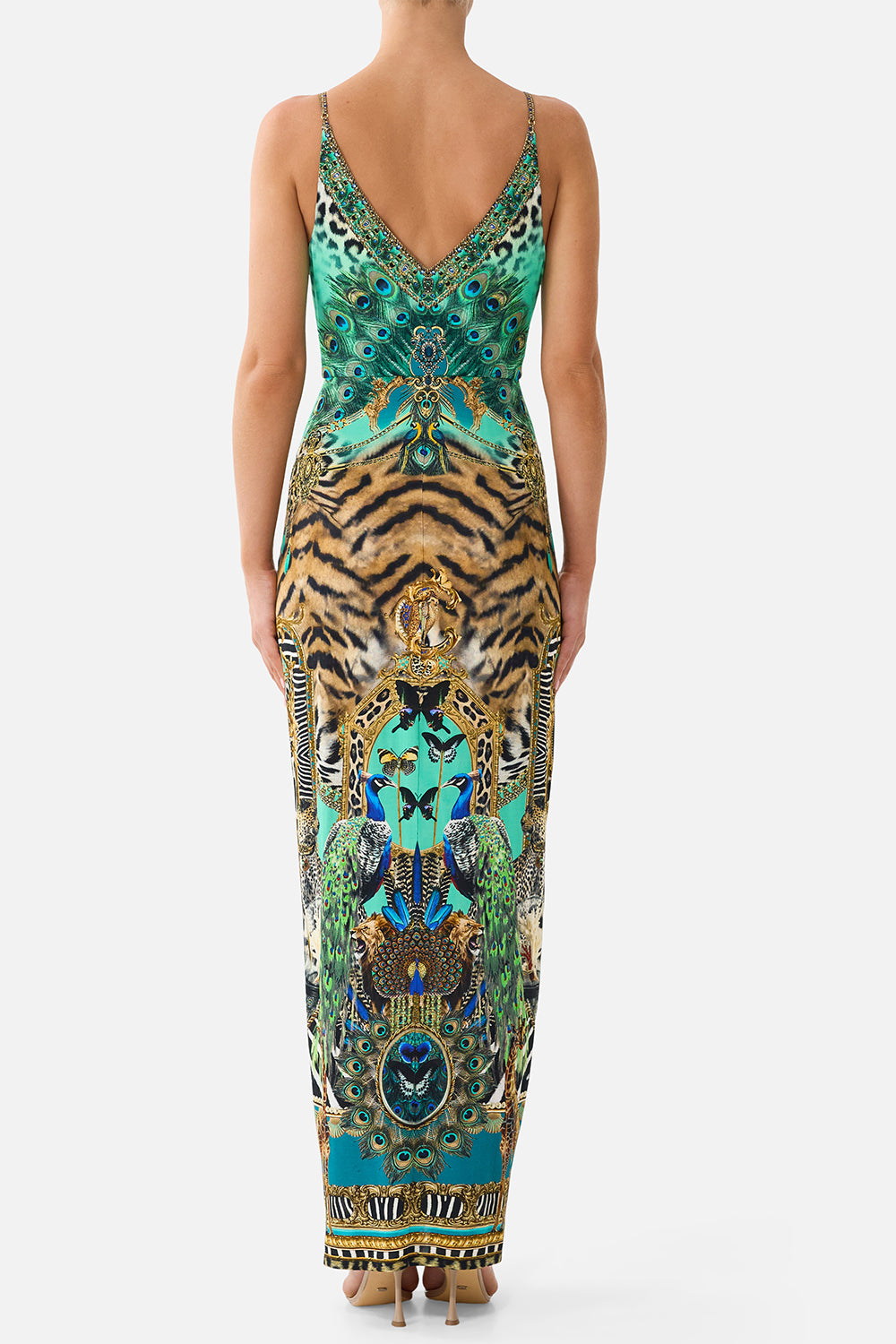 Twist Front Strappy Dress