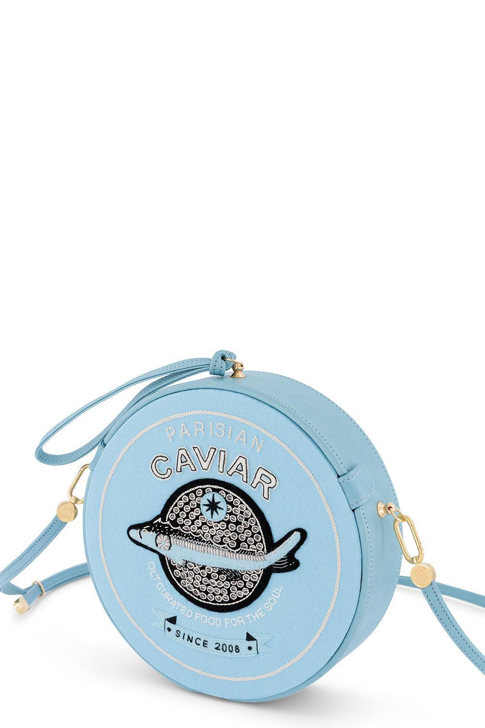 Parisian Caviar Oversize Bag-WHITE-HANDBAGTOP HANDLE-OLYMPIA LE TAN