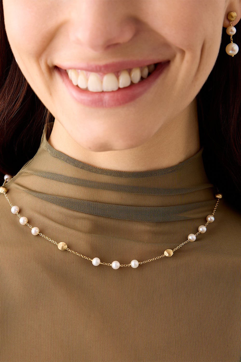 Multi-Colored Freshwater Pearl Africa Necklace