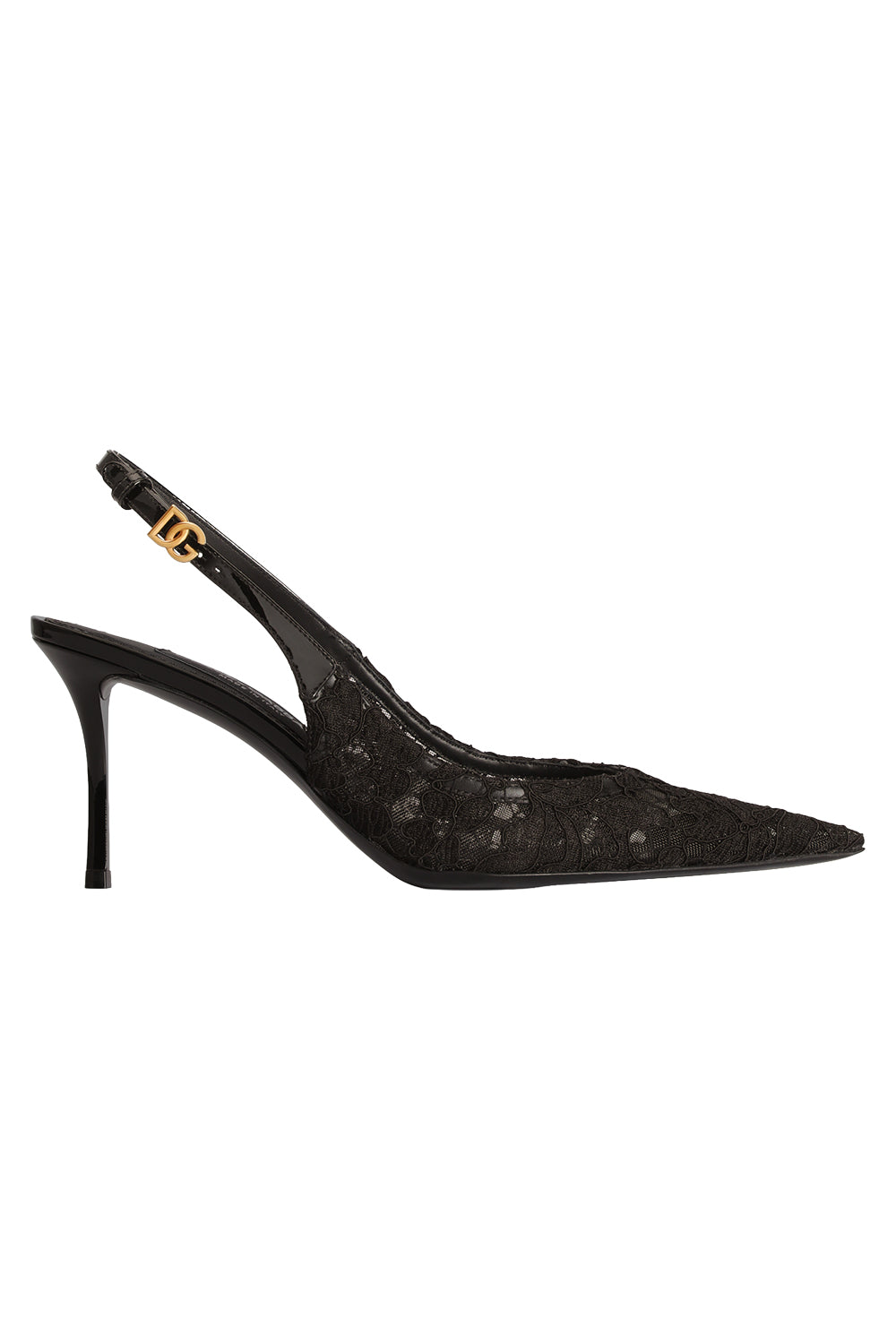 Elegant Slingback-BLACK-35.5-SHOEMULE-DOLCE & GABBANA