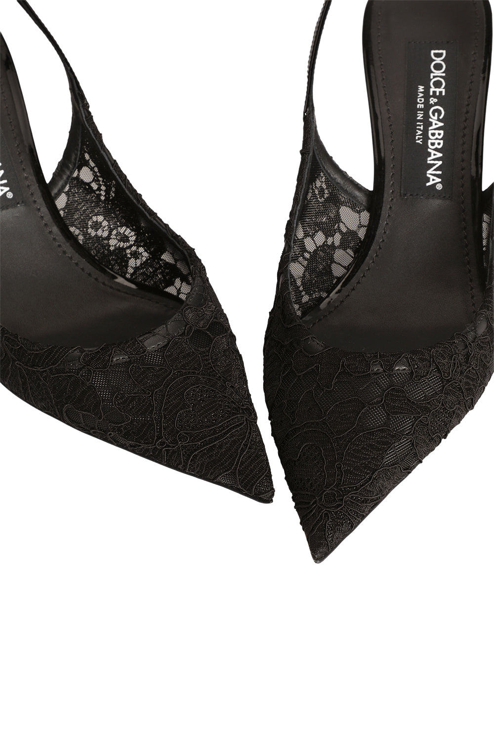 Elegant Slingback-BLACK-35.5-SHOEMULE-DOLCE & GABBANA