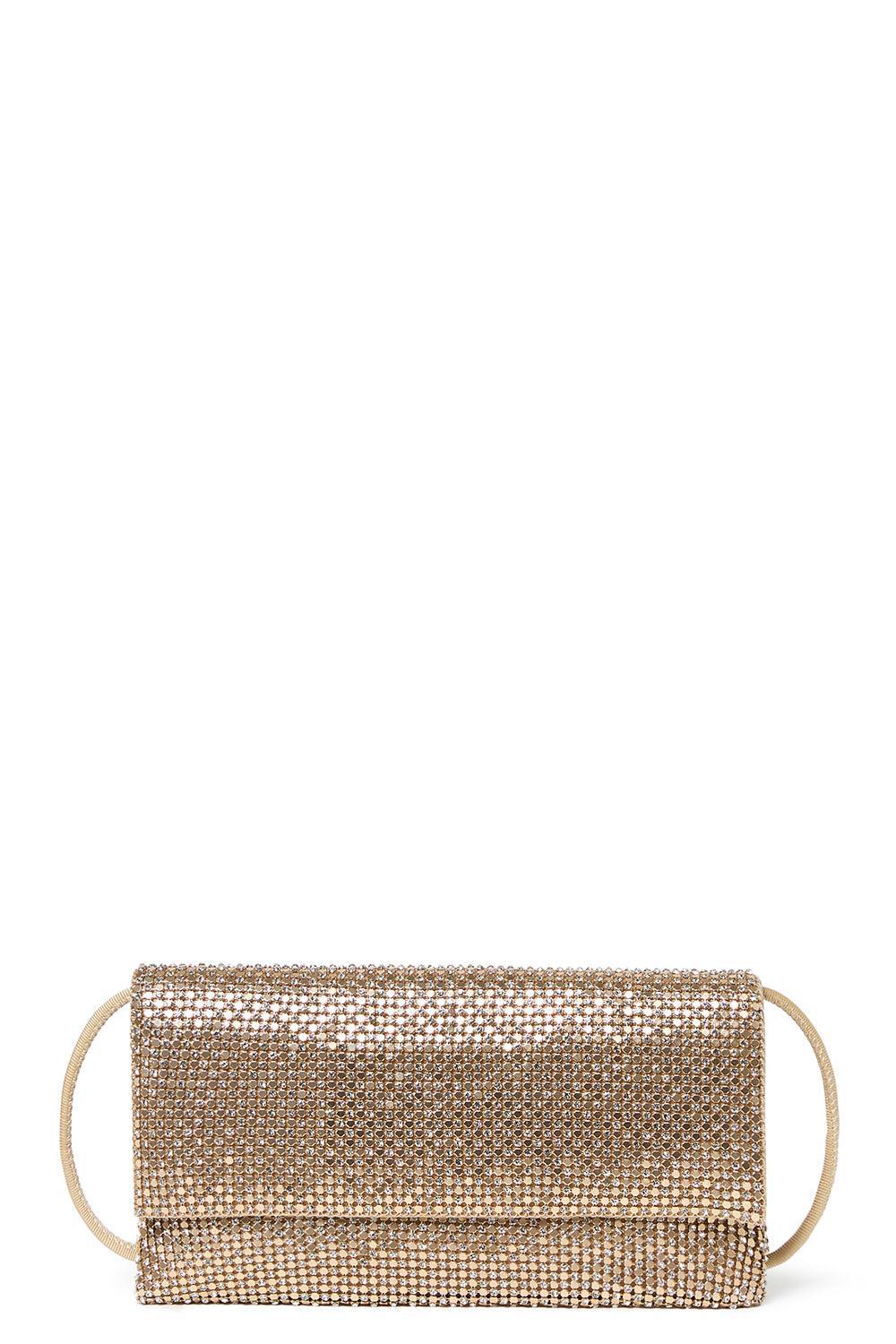 Charlee Clutch-GOLDGOLD-HANDBAGCLUTCHES-LOEFFLER RANDALL