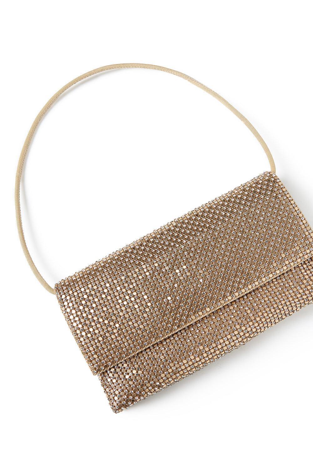 Charlee Clutch-GOLDGOLD-HANDBAGCLUTCHES-LOEFFLER RANDALL