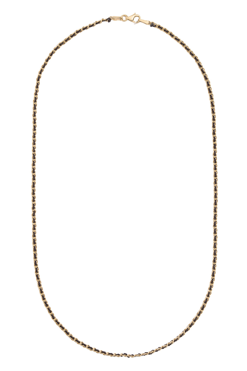 Woven Curb Link Necklace