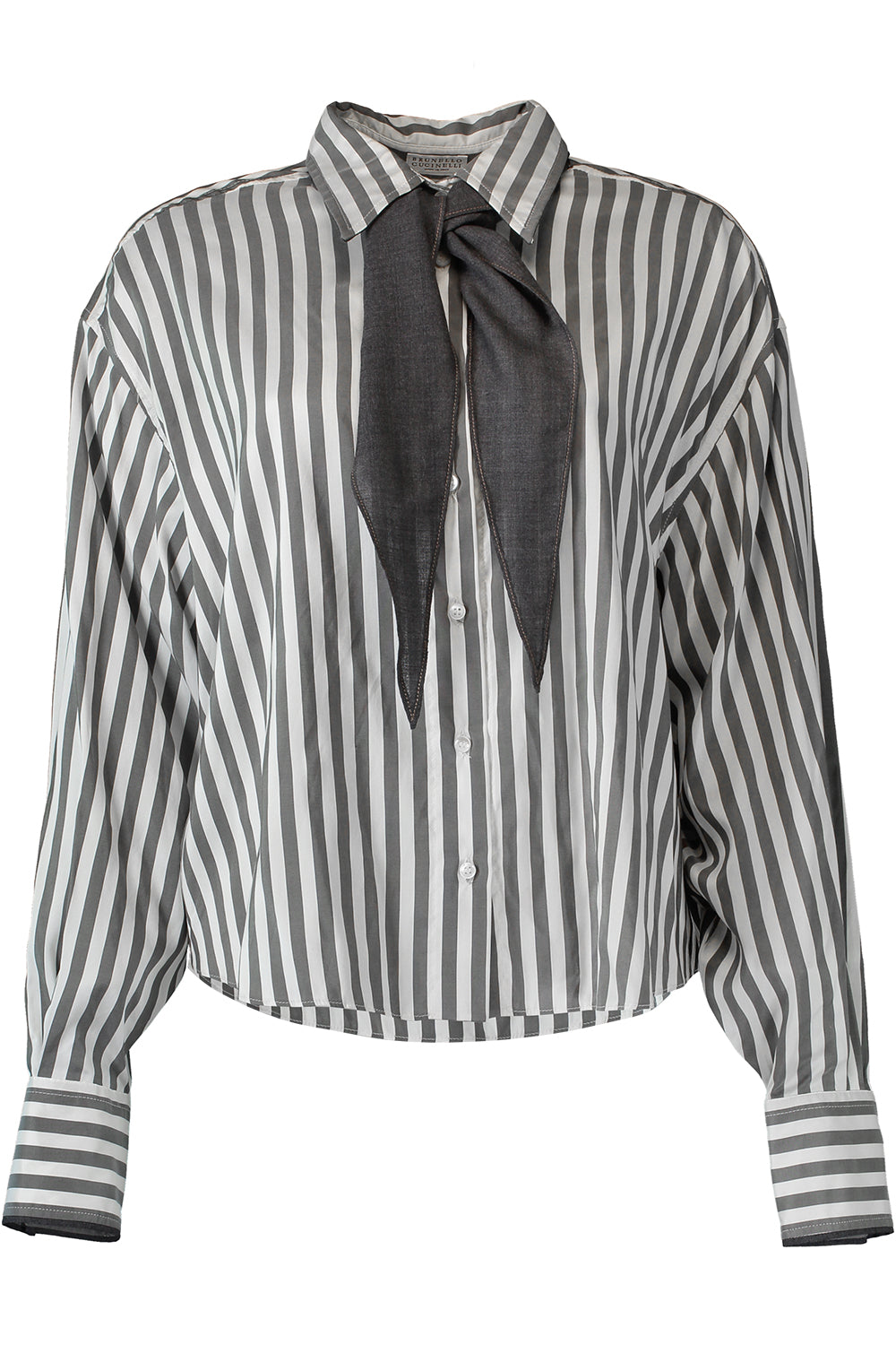 Wide Stripe Relaxed Shirt
