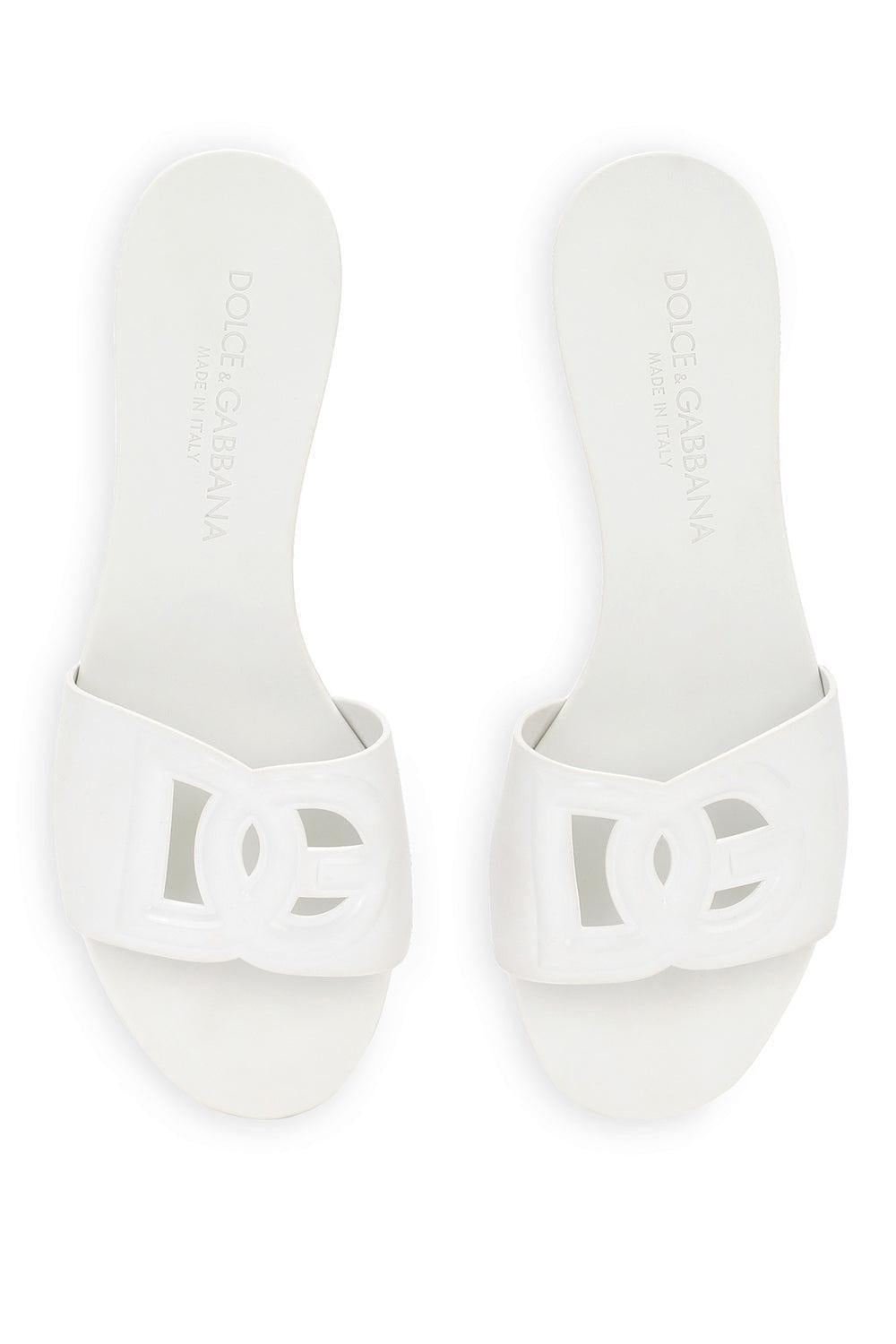 DG Pool Slide-WHITE-36-SHOESANDAL-DOLCE & GABBANA