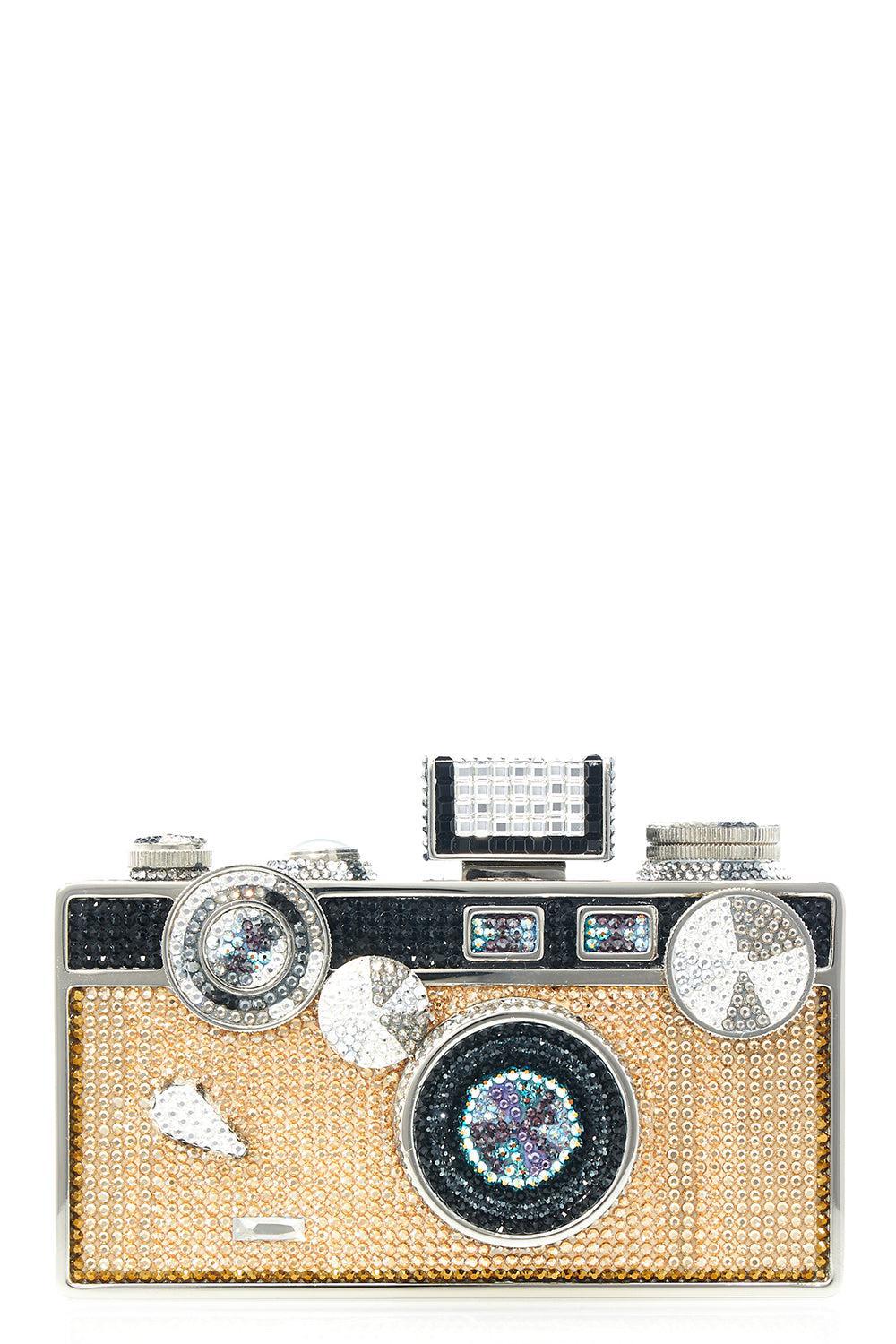 Camera Click Bag-BLACK/GOLD-O/S-HANDBAGEVENING-JUDITH LEIBER