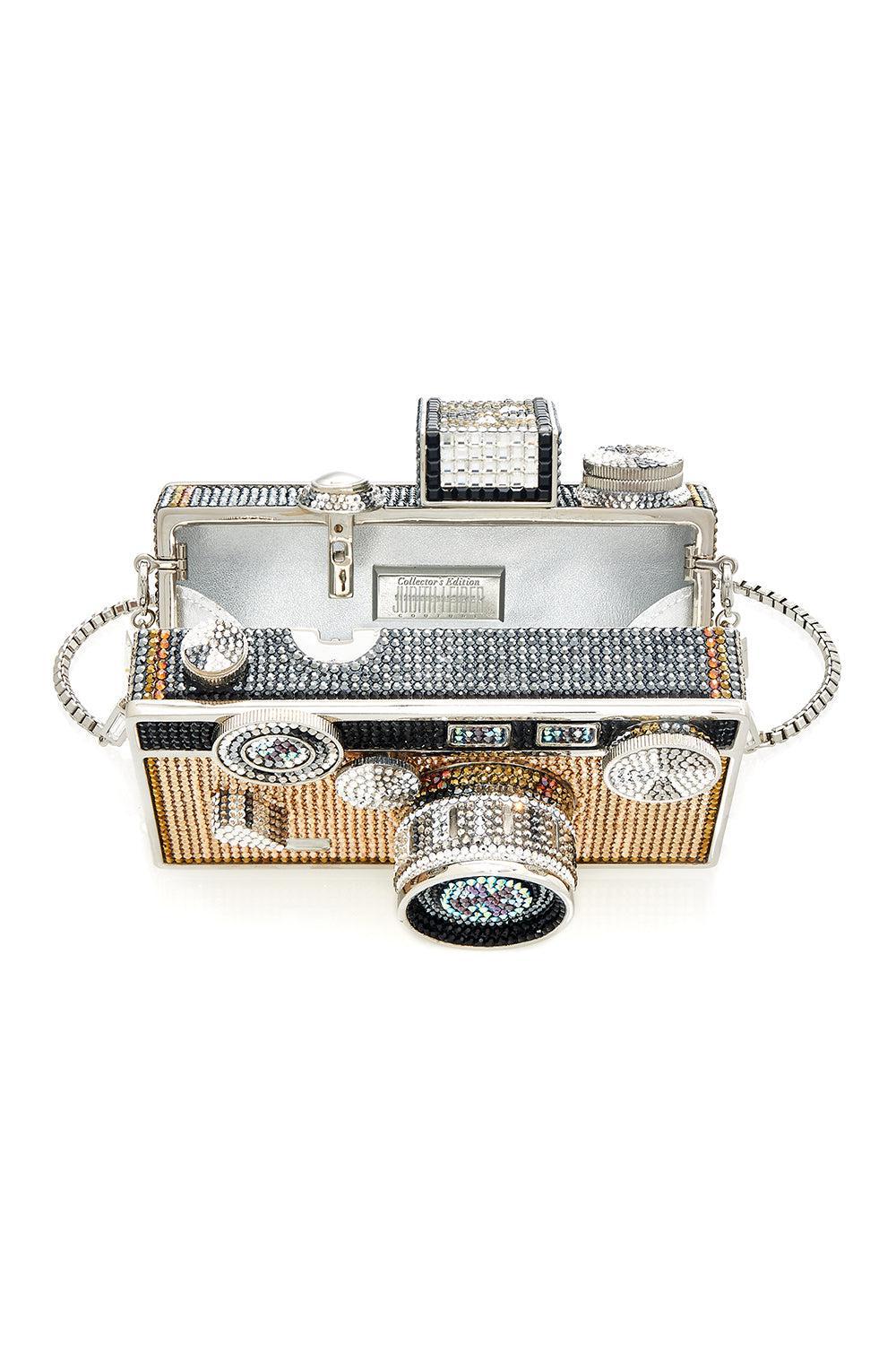 Camera Click Bag-BLACK/GOLD-O/S-HANDBAGEVENING-JUDITH LEIBER