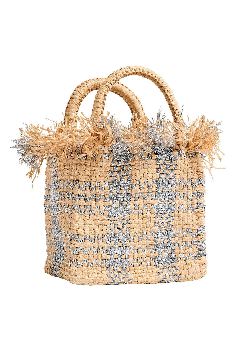 Check Mate Mini Bag-BROWN-HANDBAGTOP HANDLE-PAMELA MUNSON