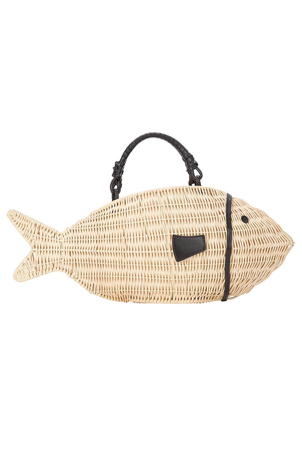 Cleo Fish Bag-CREAM-HANDBAGTOTES-STAUD