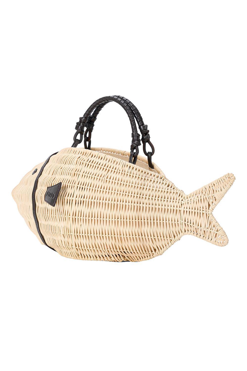 Cleo Fish Bag-CREAM-HANDBAGTOTES-STAUD