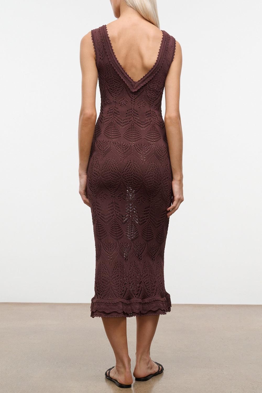 Roan Dress-BROWN-XS-CLOTHINGDRESSCASUAL-STAUD