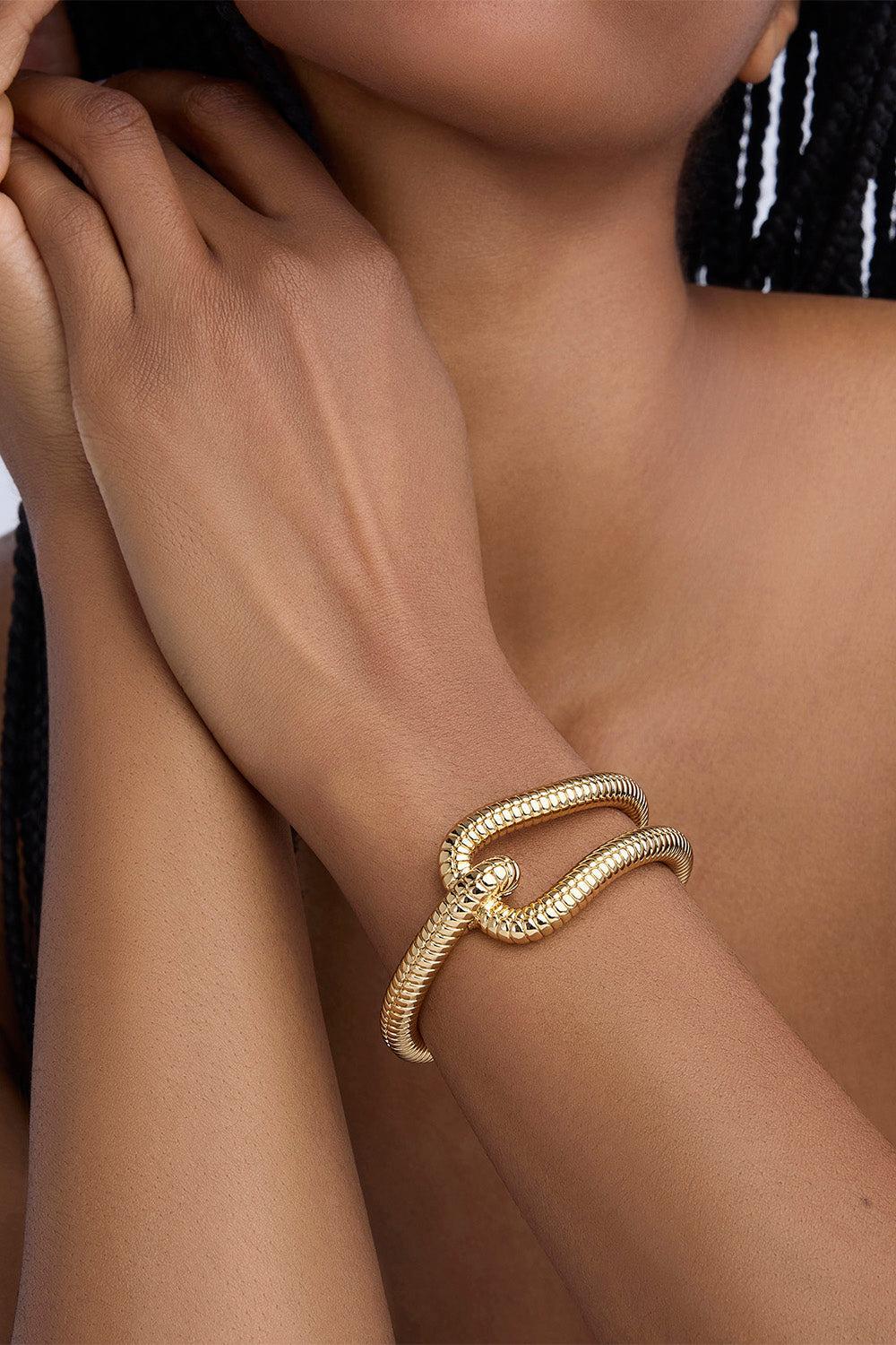 Madison Avenue Cuff Bracelet-YELLOW-1-JEWELRYBOUTIQUEBRACELET O-JENNIFER FISHER