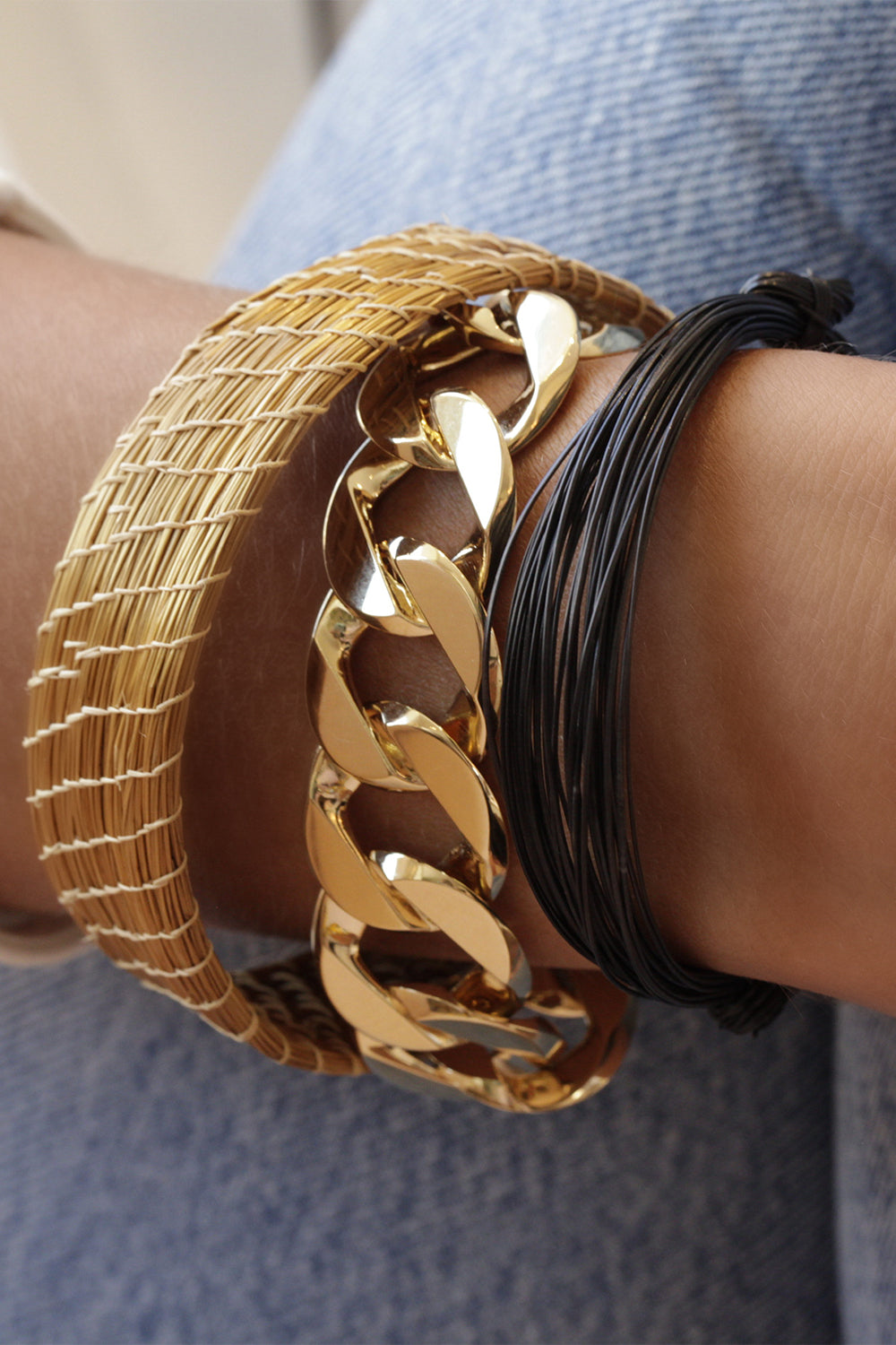 Curb Link Bangle Bracelet