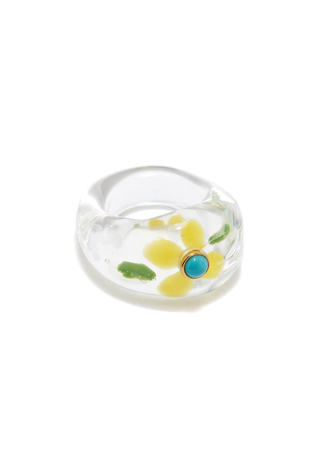 Daisy Monument Ring-MULTI-7-JEWELRYBOUTIQUERING-LIZZIE FORTUNATO