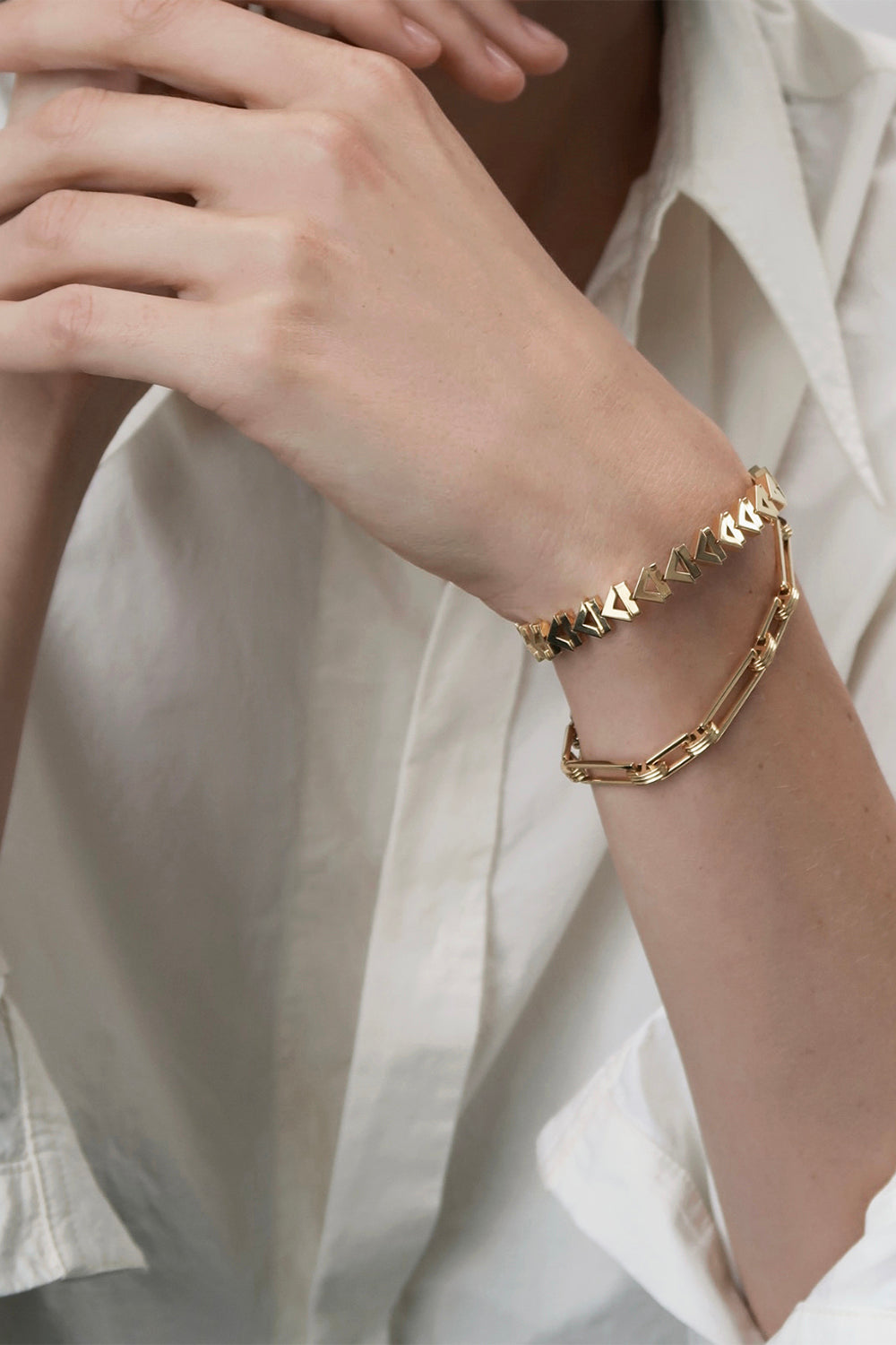 Deco Chevron Bracelet