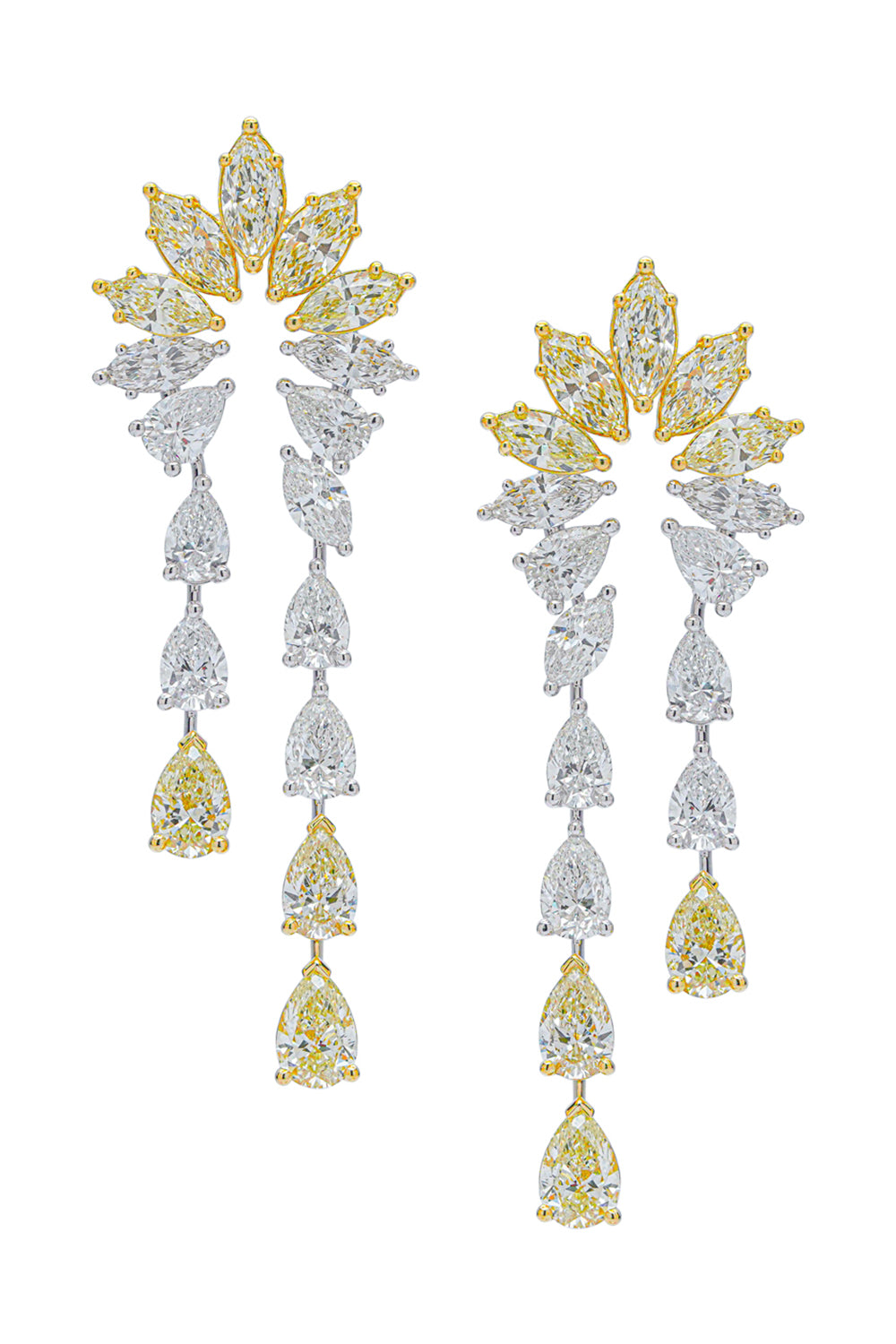 Diamond Drop Earrrings