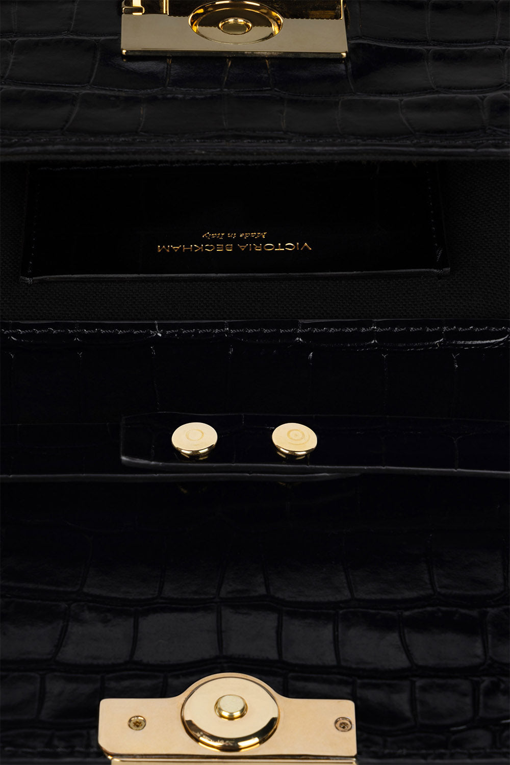 Dorian Trapeze Bag - Black-BLACK-HANDBAGSHOULDER-VICTORIA BECKHAM