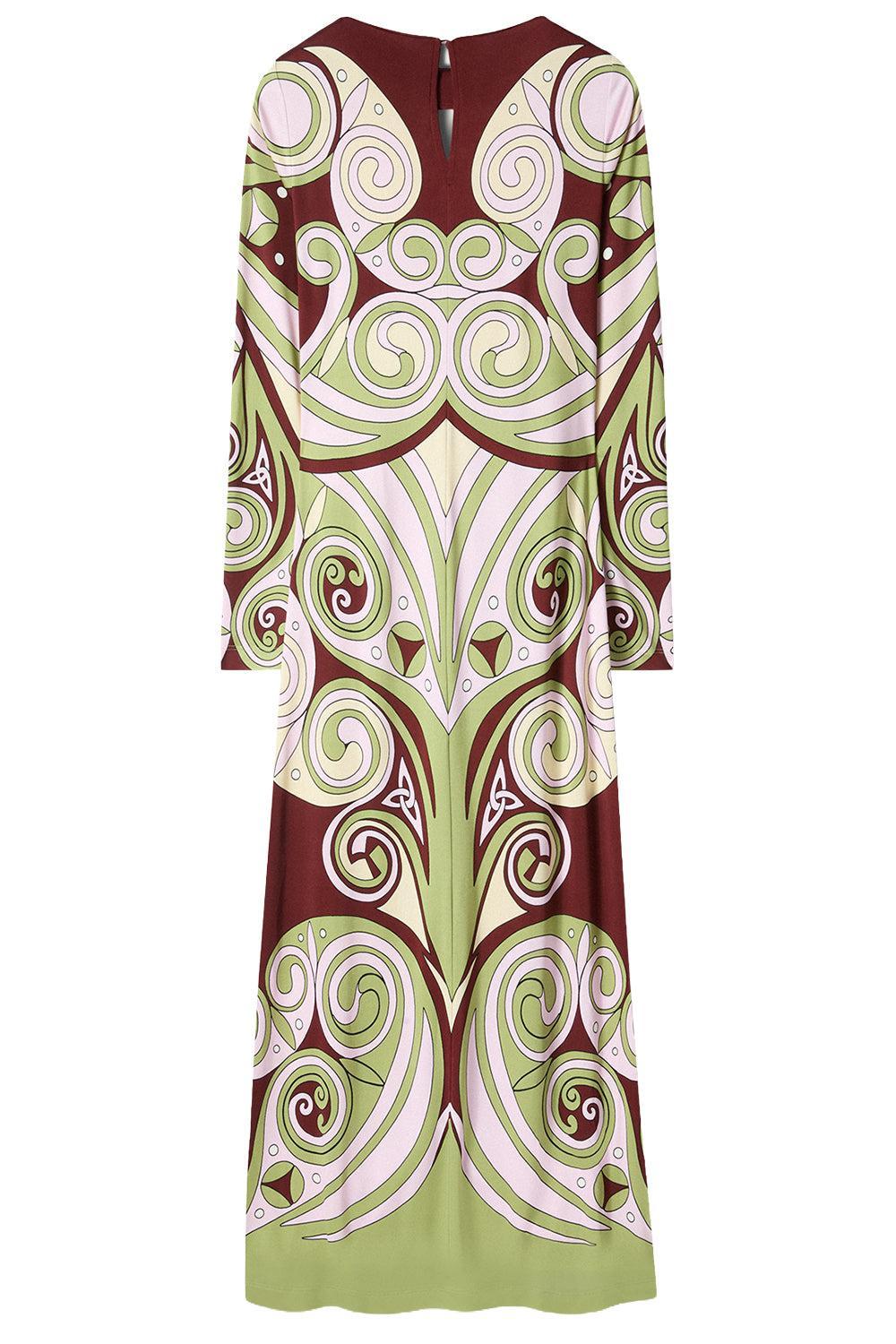  Super Swing Dress-GREEN-XS-CLOTHINGDRESSEVENING-LA DOUBLEJ 
