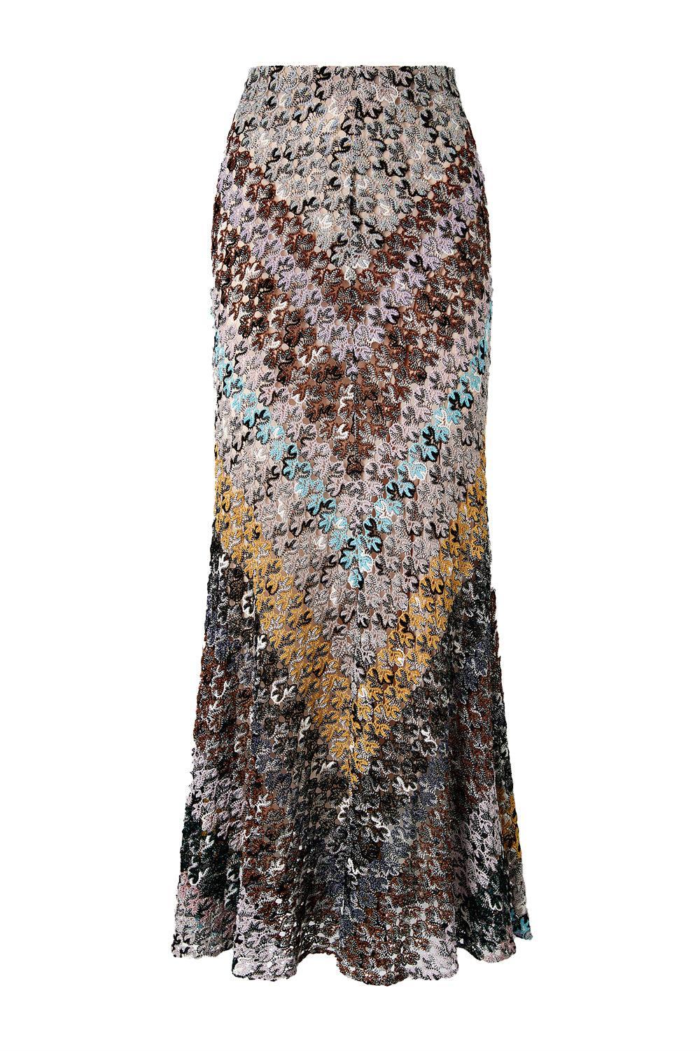 Long Knit Skirt-MULTI-38-CLOTHINGSKIRTMAXI-MISSONI