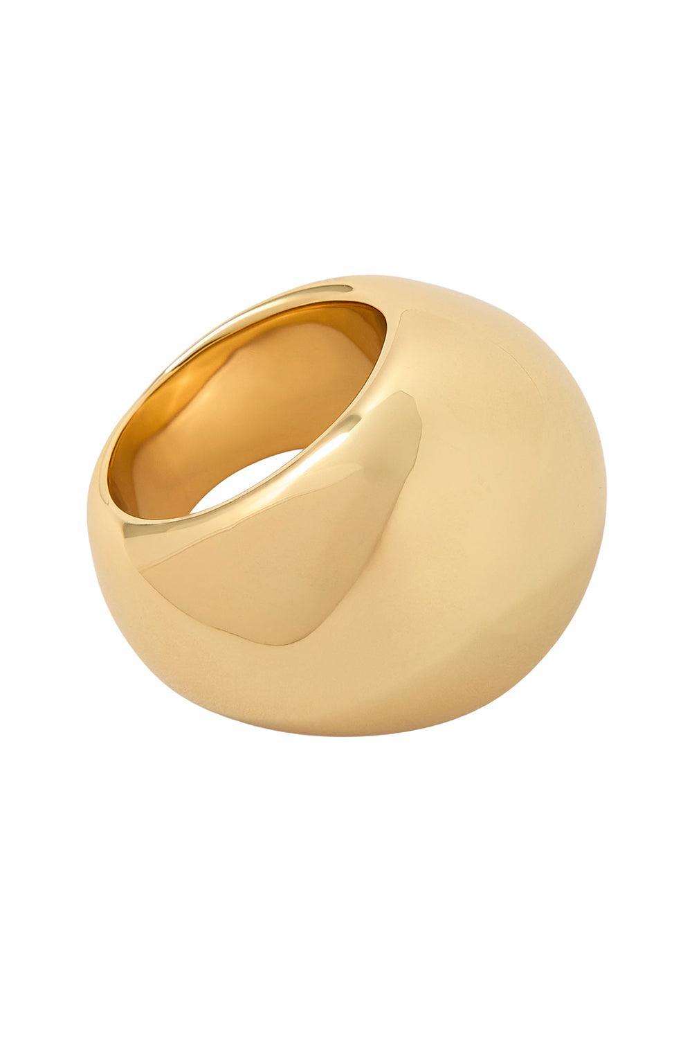 Puffy Cocktail Ring-YELLOW GOLD-7-JEWELRYBOUTIQUERING-JENNIFER FISHER