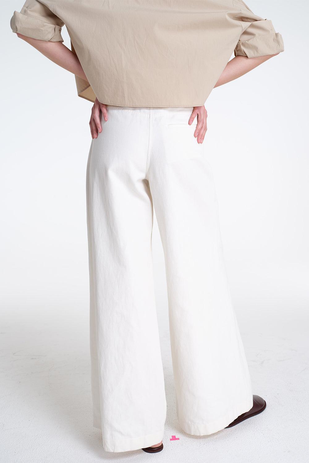 Dee's Trouser-IVOIRE-0-CLOTHINGPANTWIDE LEG-TWP