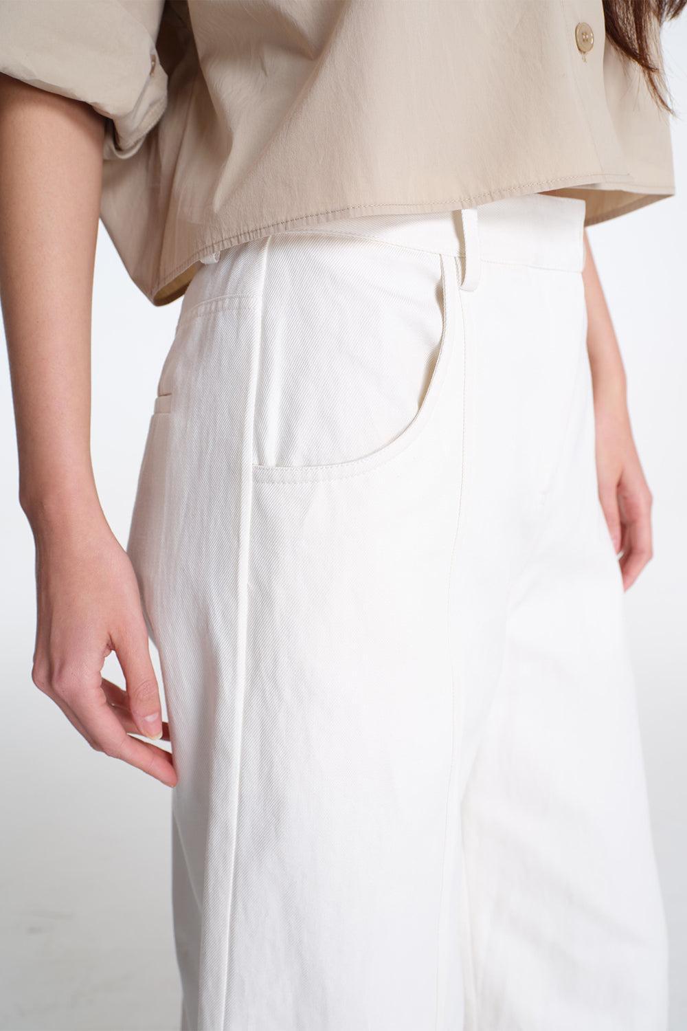 Dee's Trouser-IVOIRE-0-CLOTHINGPANTWIDE LEG-TWP