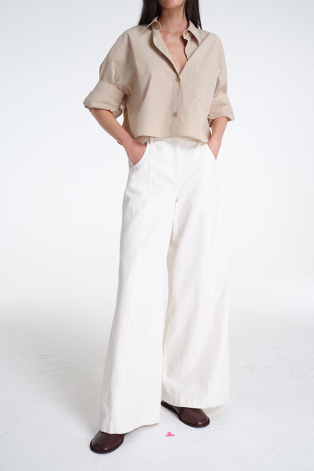 Dee's Trouser-IVOIRE-0-CLOTHINGPANTWIDE LEG-TWP