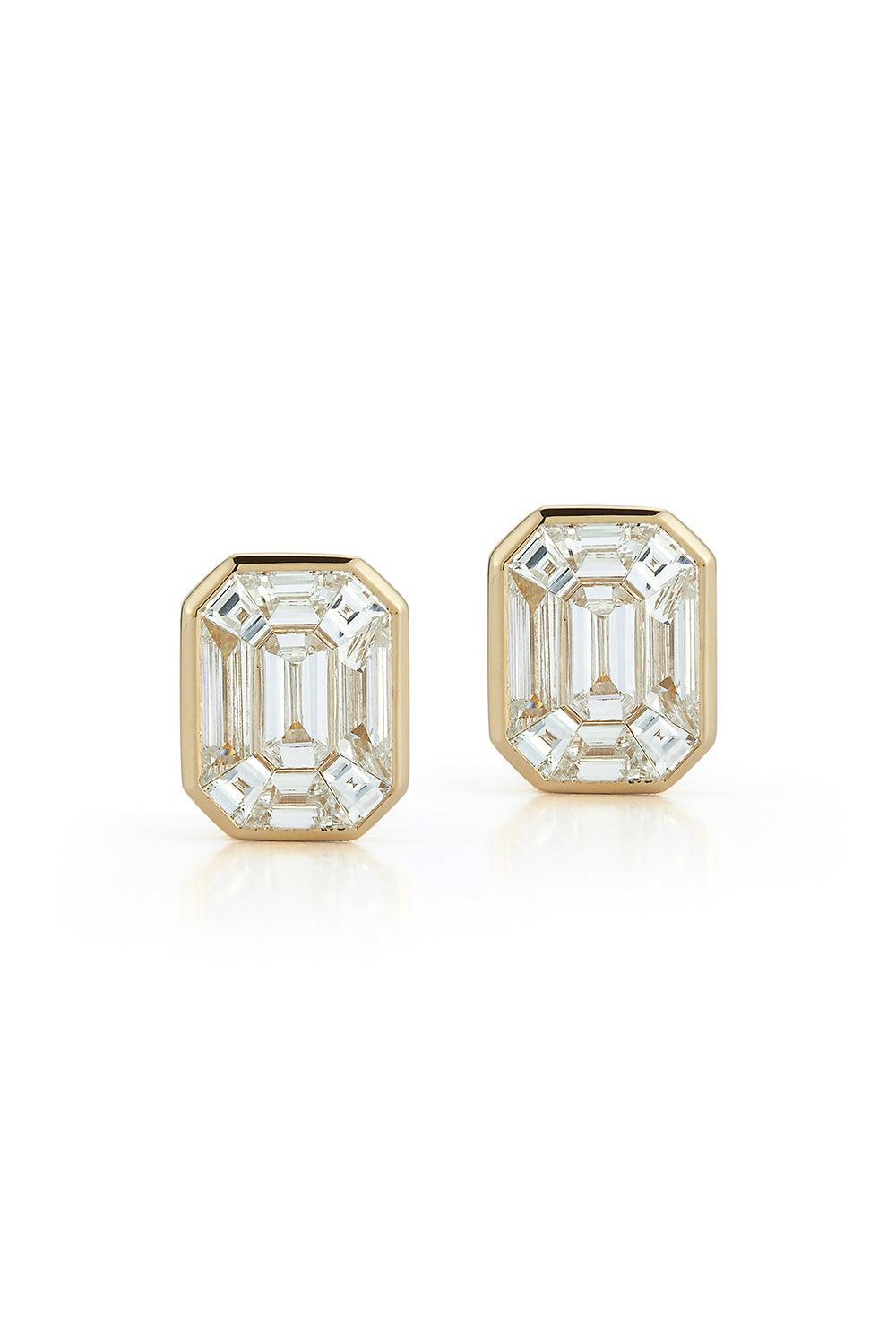 Thoby Illusion Stud Earrings
