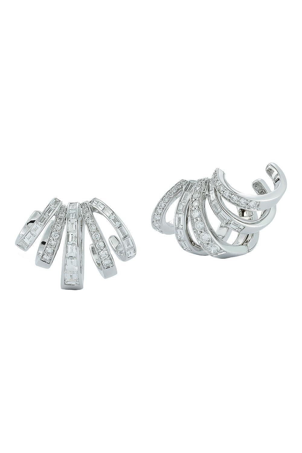 Diamond Keynes Climber Earrings-WHITE GOLD-JEWELRYFINE JEWELEARRING-WALTERS FAITH