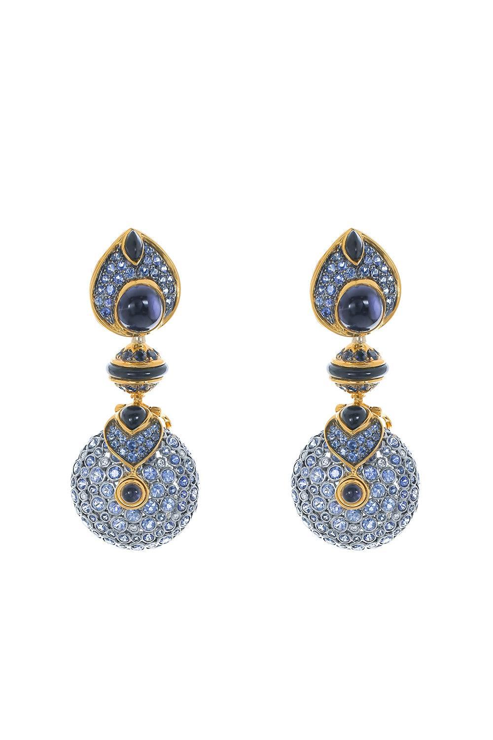 Limited Edition Blue Pneu Earrings