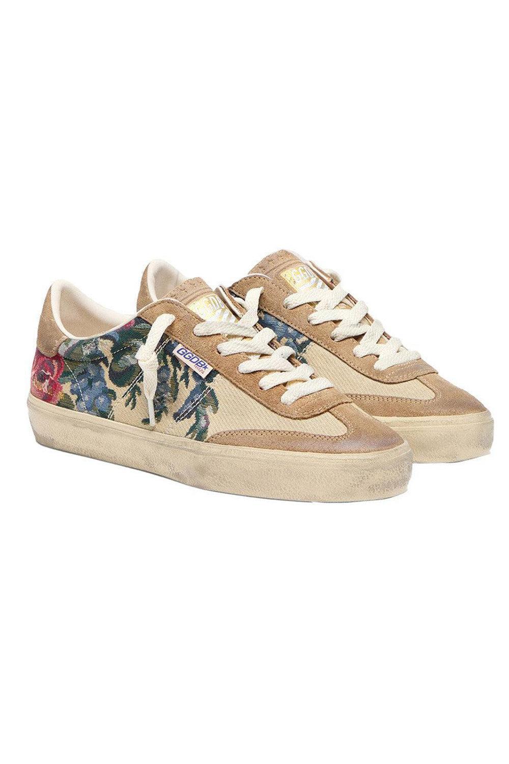 Soul-Star Floral Sneaker-CREAM-36-SHOESNEAKER-GOLDEN GOOSE