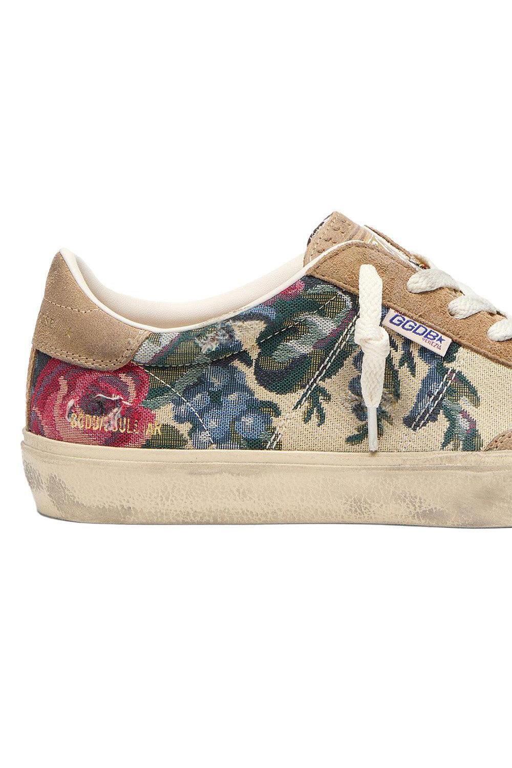 Soul-Star Floral Sneaker-CREAM-36-SHOESNEAKER-GOLDEN GOOSE