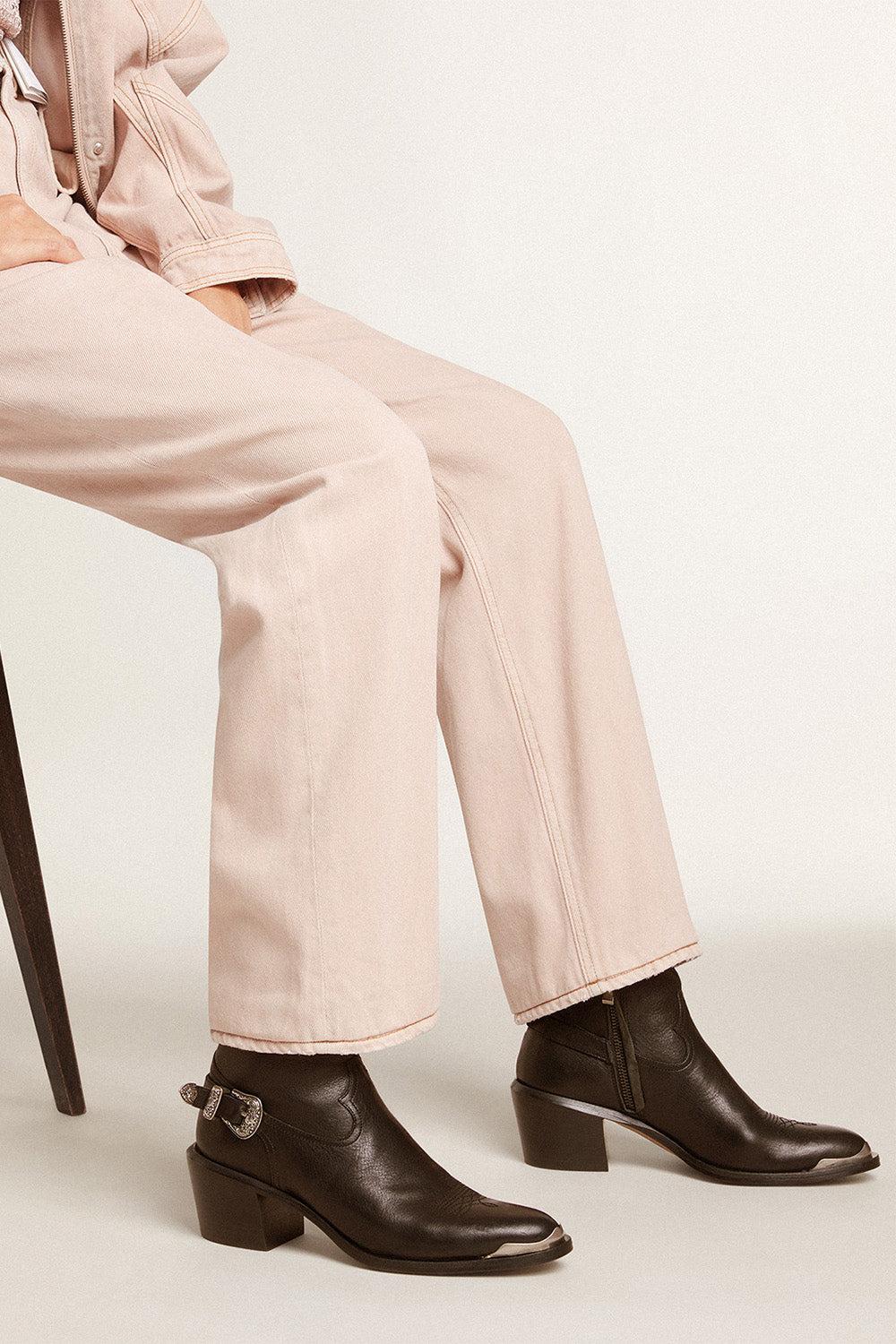 Patty Ankle Boots-BLACK-36-SHOEBOOT-GOLDEN GOOSE