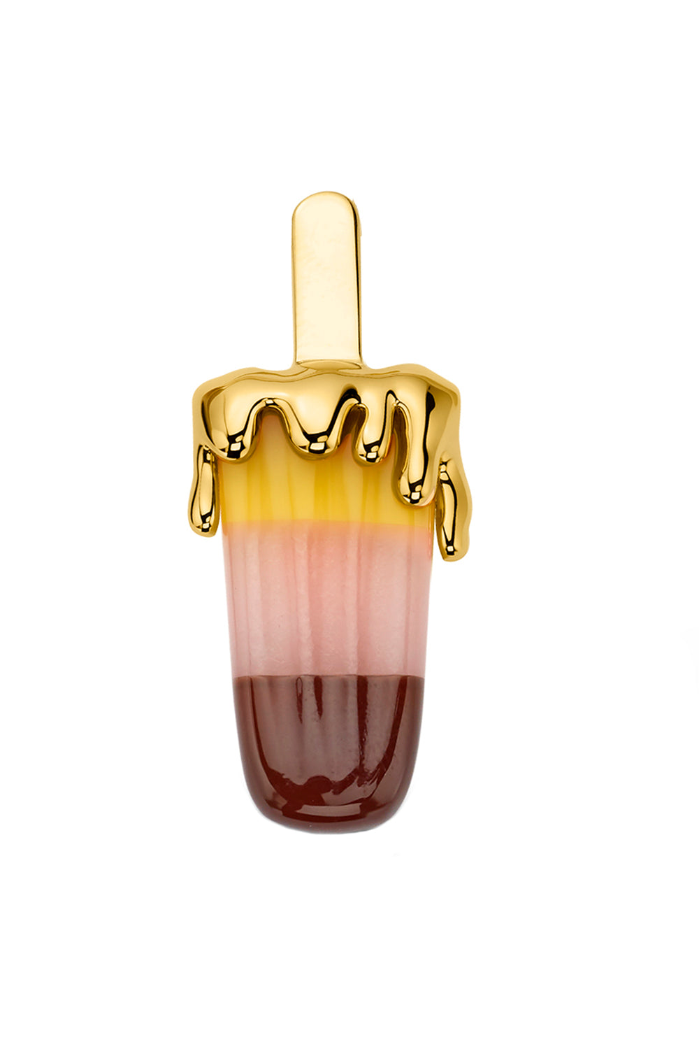 Agate Opal Mini Popsicle Necklace-YELLOW GOLD-18-JEWELRYFINE JEWELNECKLACE O-EDINA KISS