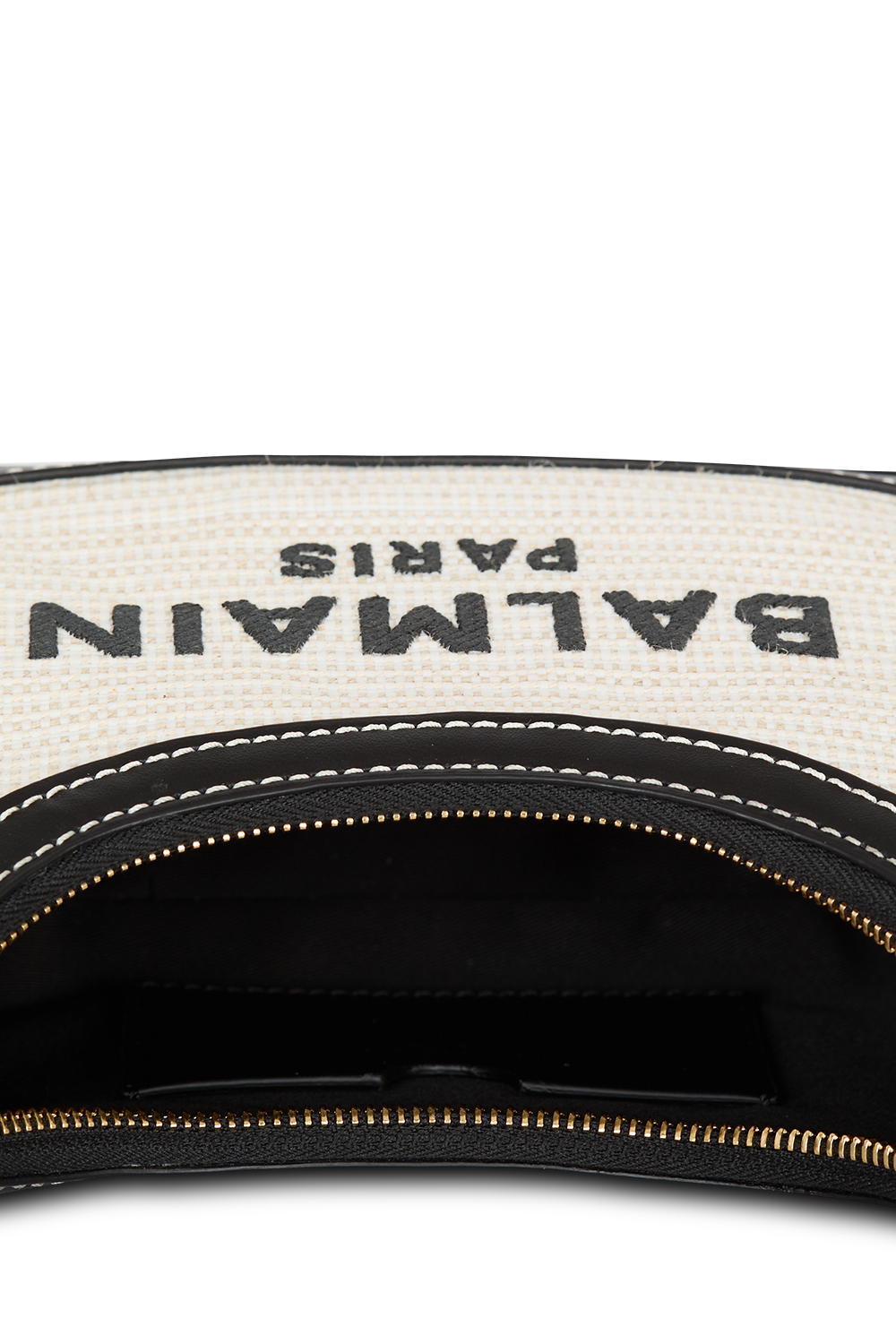 B-Army Shoulder Bag - Naturel Raffia-NATNOIR-O/S-HANDBAGSHOULDER-BALMAIN