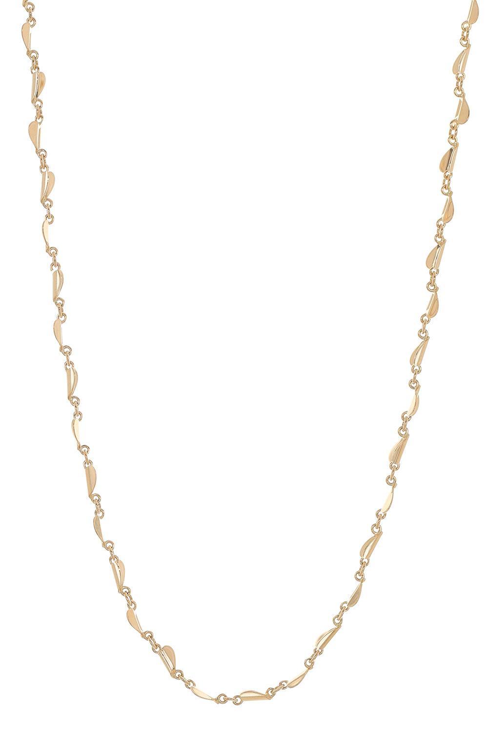 Long Wings Of Love Necklace-YELLOW GOLD-36-JEWELRYFINE JEWELNECKLACE O-CADAR