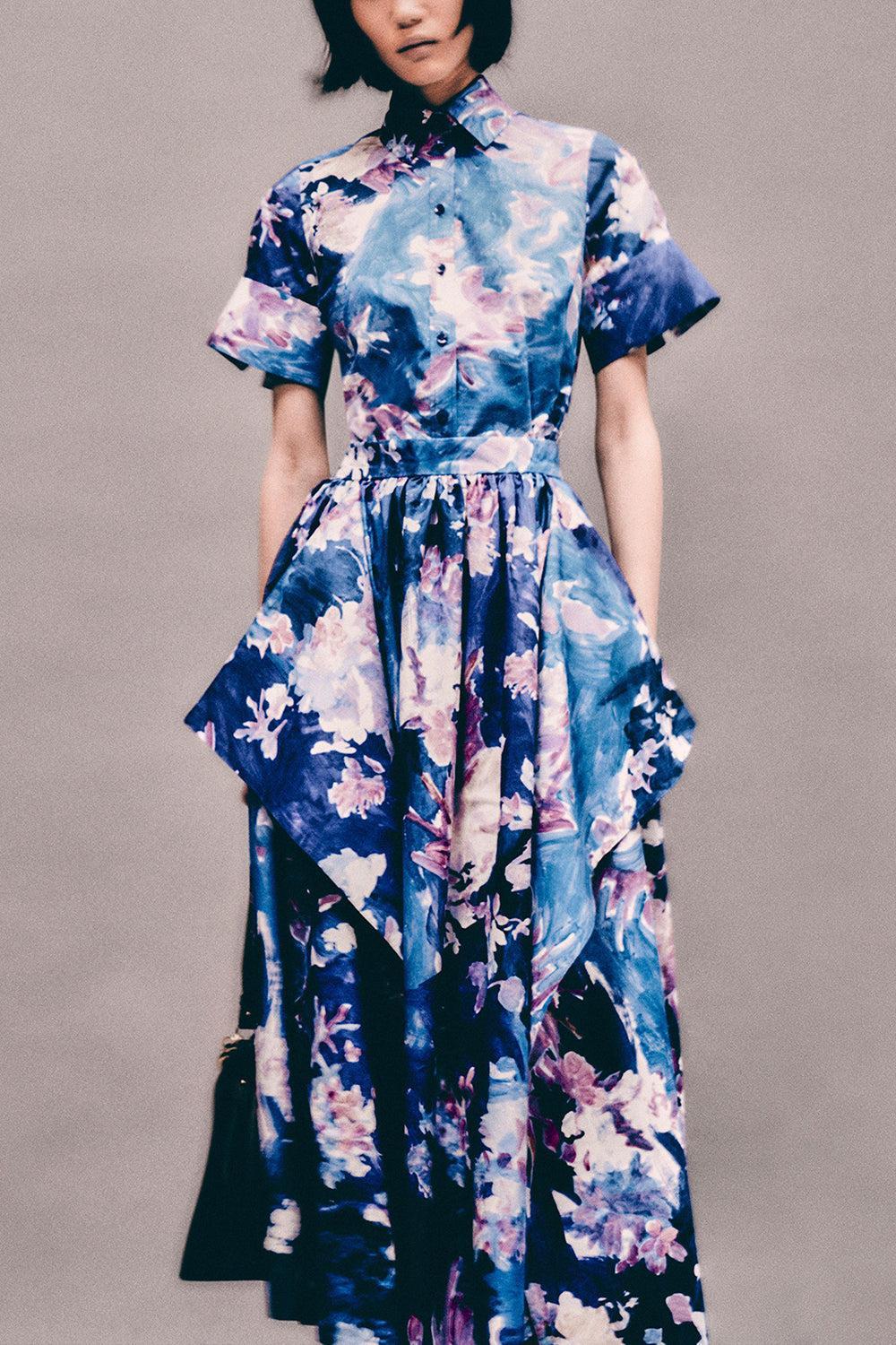 Short Sleeve Shirt-ARGRDPLC-4-CLOTHINGTOPBLOUSE-ERDEM