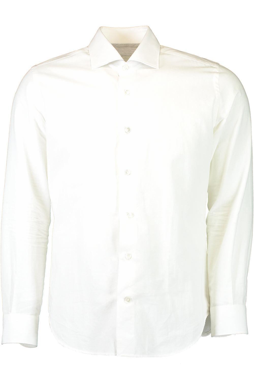 Long Sleeve Stretch Shirt - White