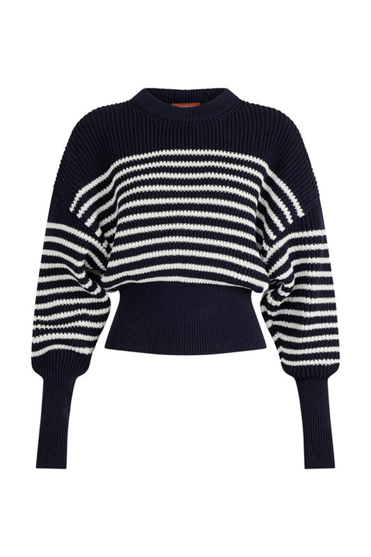 Tanessa Sweater-BERRY BLUE/NUETRAL WHITE-XS-CLOTHINGTOPKNITS-ALTUZARRA