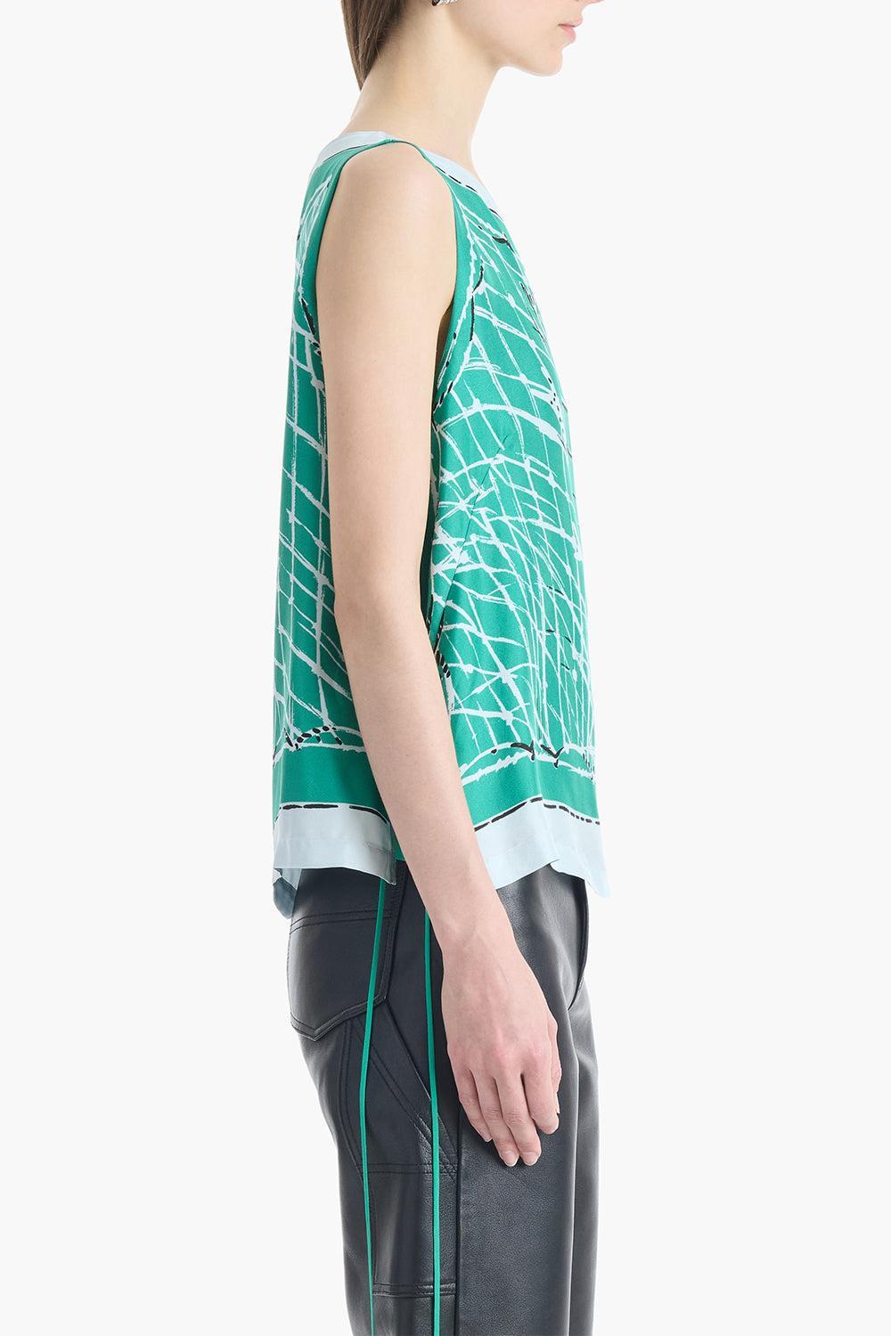 Siggi Top-GREEN-36-CLOTHINGTOPBLOUSE-ALTUZARRA