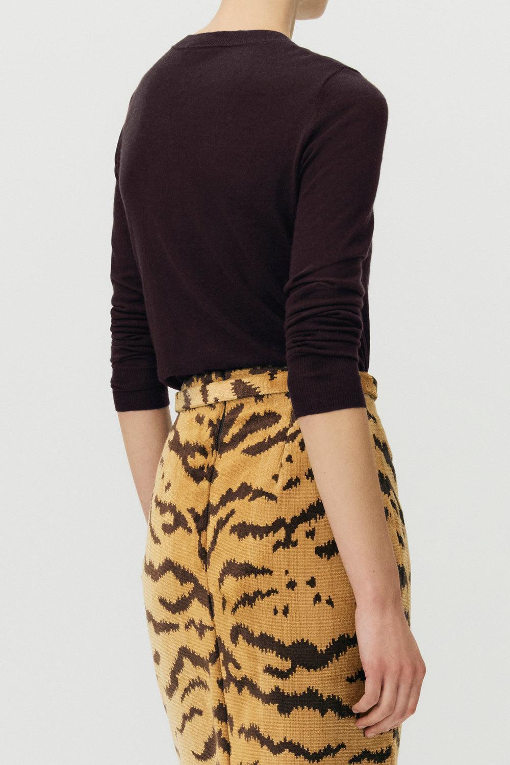Worth Cardigan - Espresso-BROWN-S-CLOTHINGTOPCARDIGAN-ADAM LIPPES