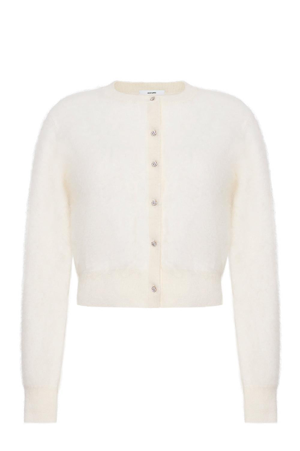 Cruz Cardigan - White-WHITE-XS-CLOTHINGTOPCARDIGAN-ADAM LIPPES